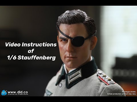 Video instructions of 1/6 Operation Valkyrie Oberst I.G.