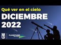 DICIEMBRE 2022 | Qué ver en el cielo
