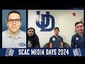 2024 SCAC Tennis Media Days - University of Dallas