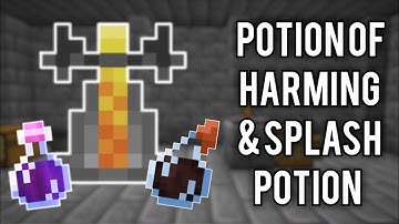 How to Make a Potion of Harming in Minecraft (Bedrock/Java/PE)
