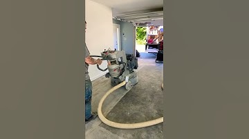 Diamond grinder in action #essex #md #home #concrete #floor