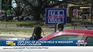 Postal workers take stand against privatization of postal service during USPS Day of Action