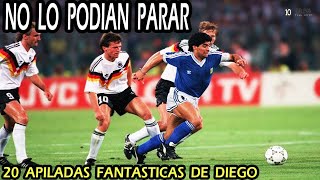 20 Apiladas y Slalom Fantasticos de Diego Maradona