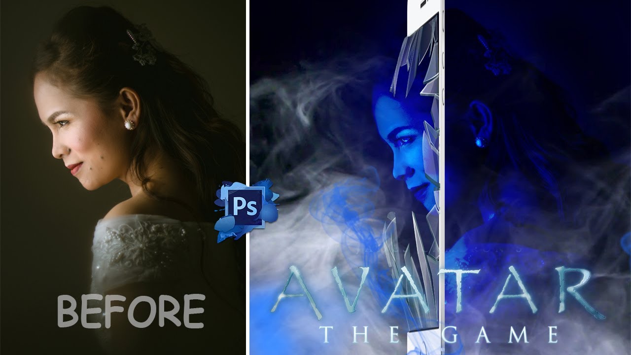 Experimentation Turns Into Avatar?| Photo Manipulation| Photoshop Tutorial for beginners Ep#7