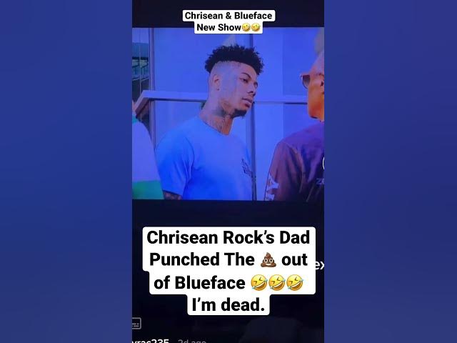 Chrisean Dad Punched BlueFace 🤣🤣 #Chriseanrock #Blueface