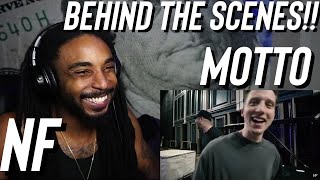 NF - MOTTO (Behind The Scenes) [Reaction]