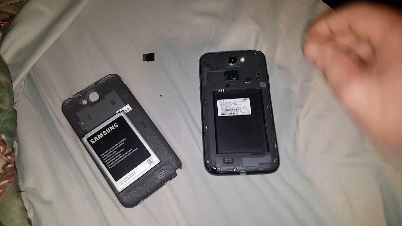How to fix the black screen of death on a Note 2 - YouTube