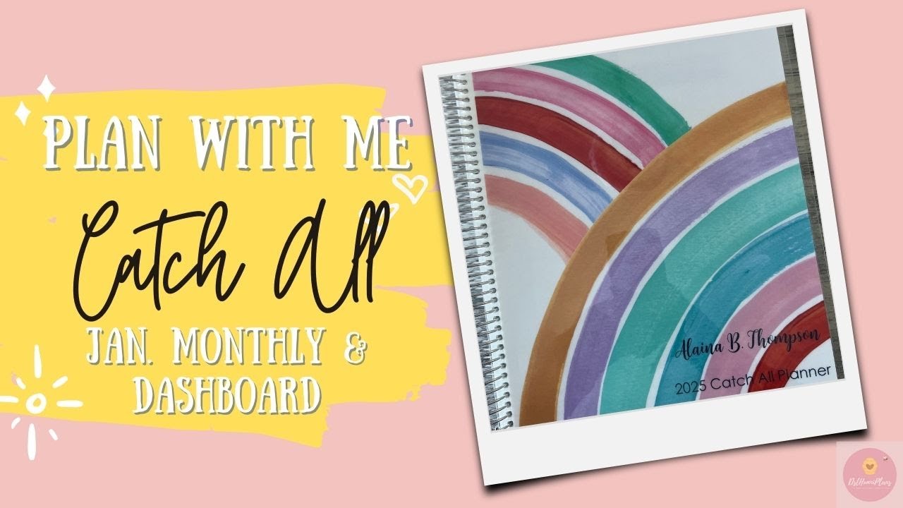 Plan With Me | January mthly & 1st week| Catch All