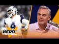 The Dallas Cowboys were exposed in loss to Cardinals, talks Matt Stafford — Colin | NFL | THE HERD