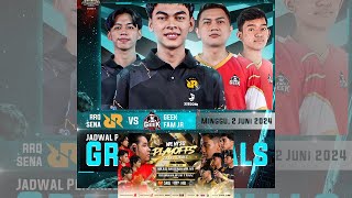 NOBAR GRANDFINALS RRQ SENA VS GEEK FAM JR | HOMEBOIS VS SELANGOR RED GIANTS