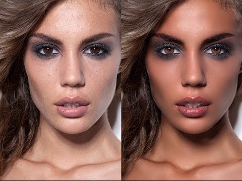 Técnicas profesionales de retoque facial con Photoshop