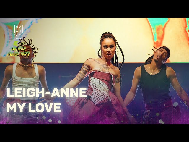 Leigh-Anne ‘My Love’ at KISS Haunted House Party 2023 class=