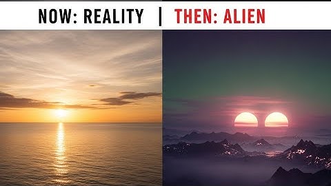 What If You Watched Sunsets From Different Alien Worlds Across the Universe?