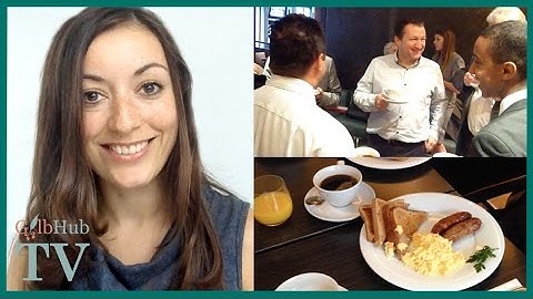 What actually happens at a networking breakfast?