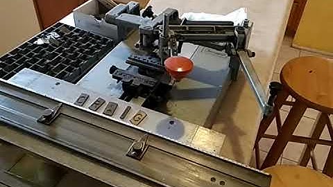 Using an Older Flat Engraving Pantograph.