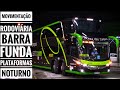 Movimentação Rodoviária Barra Funda | PLATAFORMAS - Expresso Nordeste , Viação Garcia | Noite