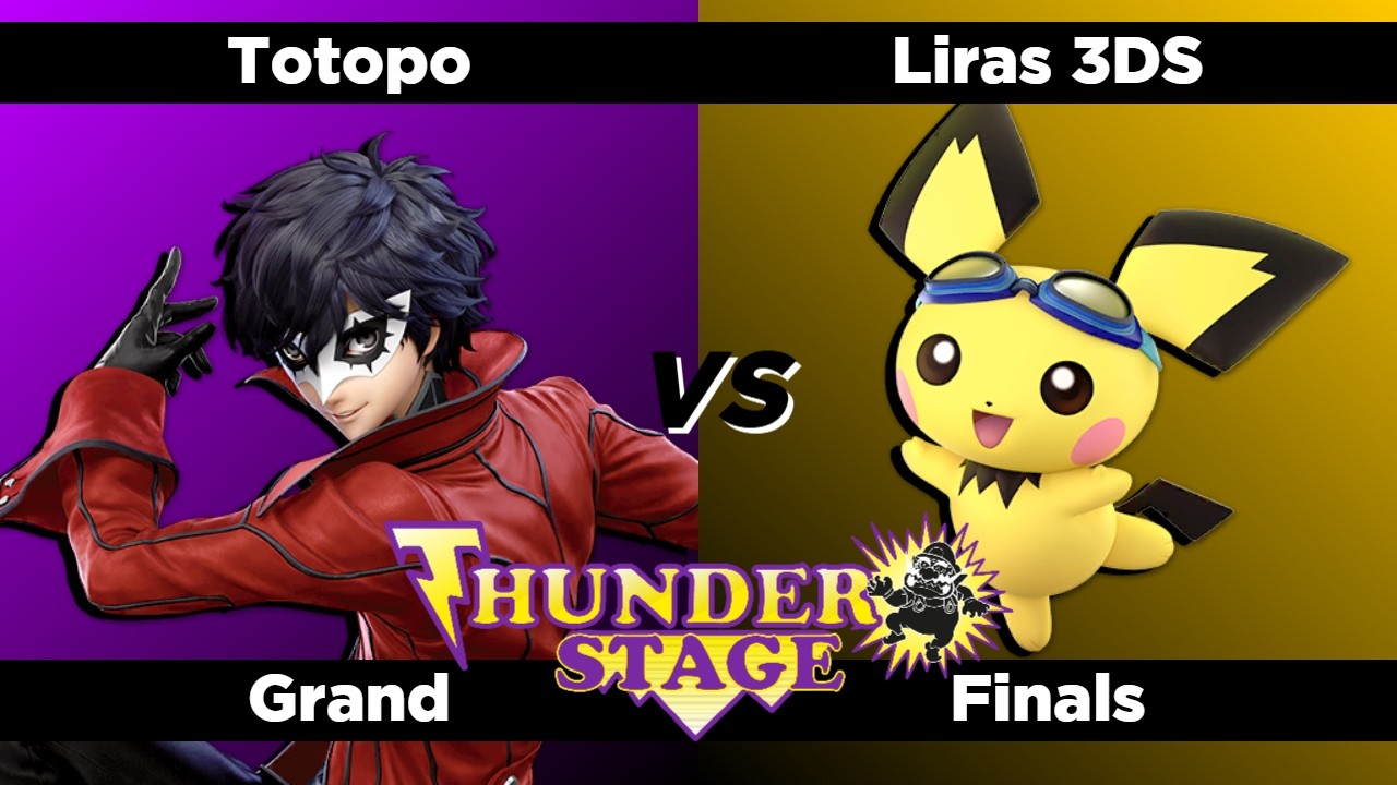 TS 89 - Grand Finals - Totopo (Joker) Vs. Liras 3DS (Pichu) Smash Ultimate - SSBU