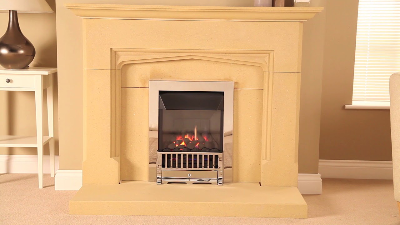 4010 High Efficiency Gas Fire YouTube