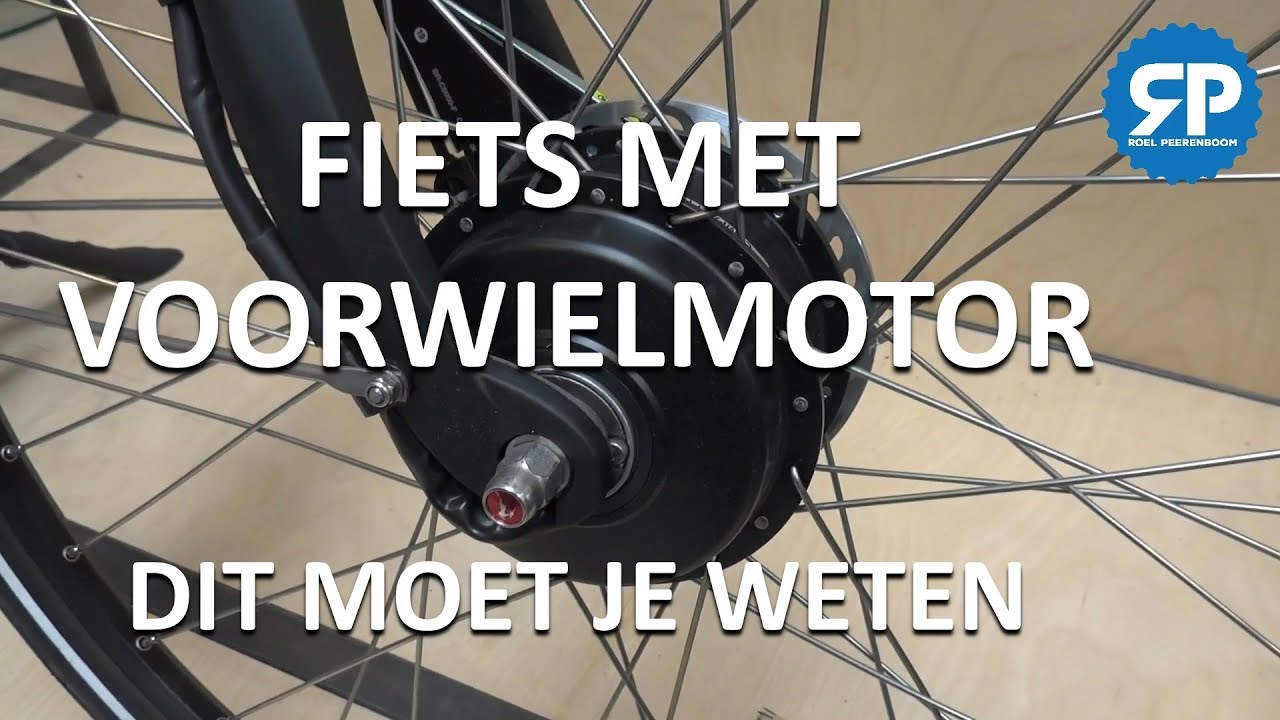 provincie naaien Hoes ELEKTRISCHE FIETS MET ACHTERWIELMOTOR: Dit moet je weten - YouTube