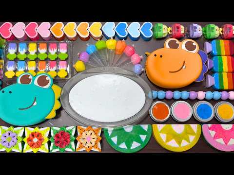 RELAXING MAKEUP VS PIPING BAGS | ASMR SLIME | Mixing Random Things Into Slime