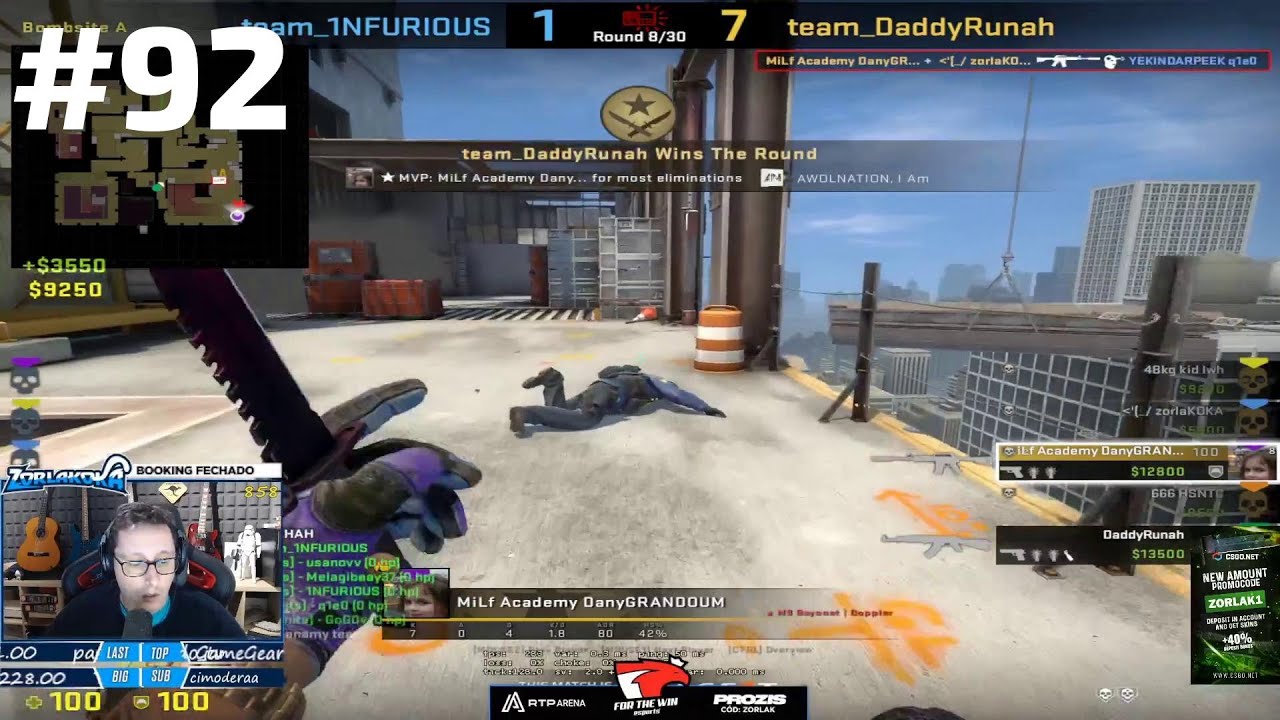 ZorlaK | MELHORES MOMENTOS #92