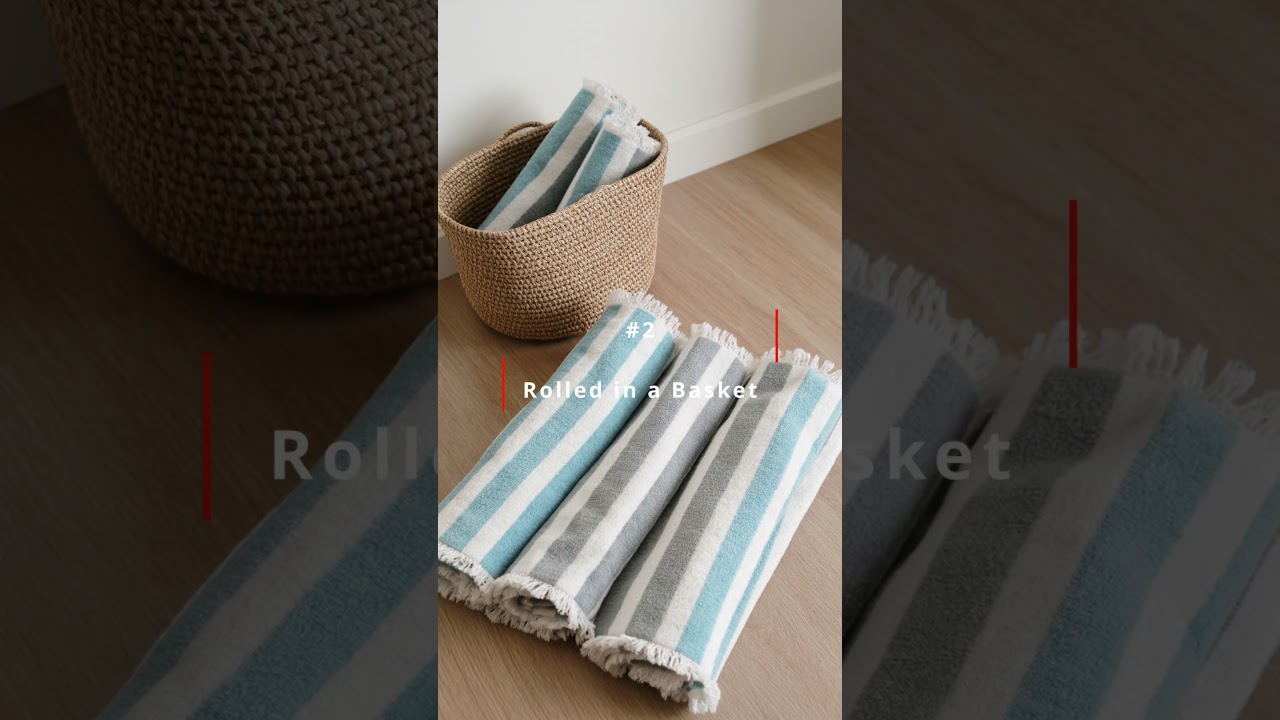 5 Ways to Style Turkish Towels 