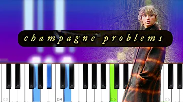 Taylor Swift - champagne problems  | Piano Tutorial