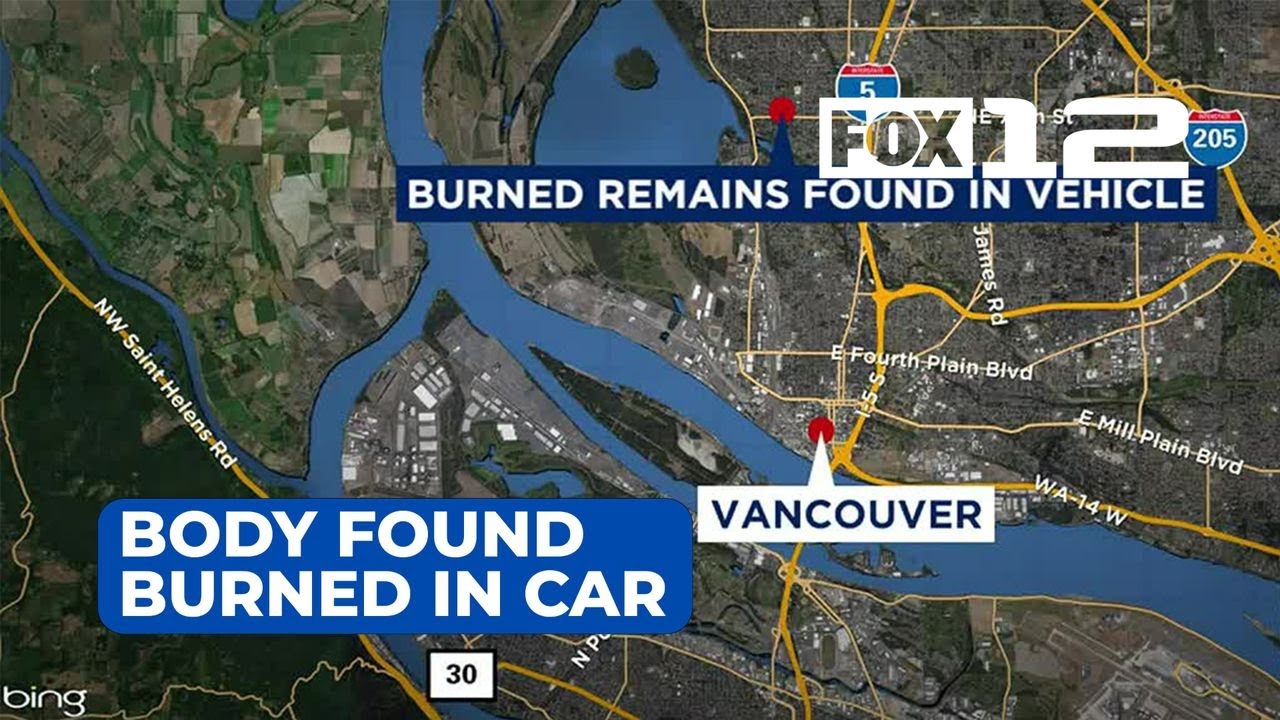 Body found in burned car in Hazel Dell - YouTube