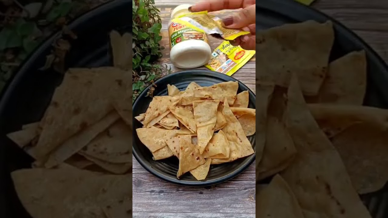 Leftover chapati idea quick& delicious