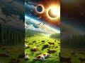 Strange effects of animals during eclipses shorts history animals eclipse sun moon arts