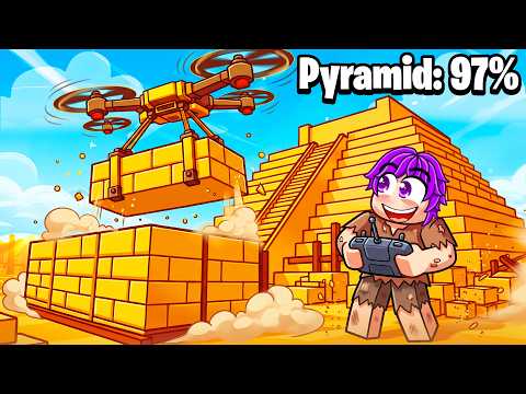 Starting Over with ONLY ROBUX in Build The Pyramid