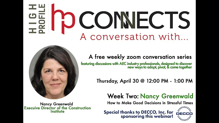 HPConnects: A Conversation With...Nancy Greenwald ...