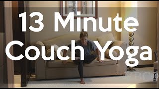 13 Minute Total Body Couch Yoga screenshot 4