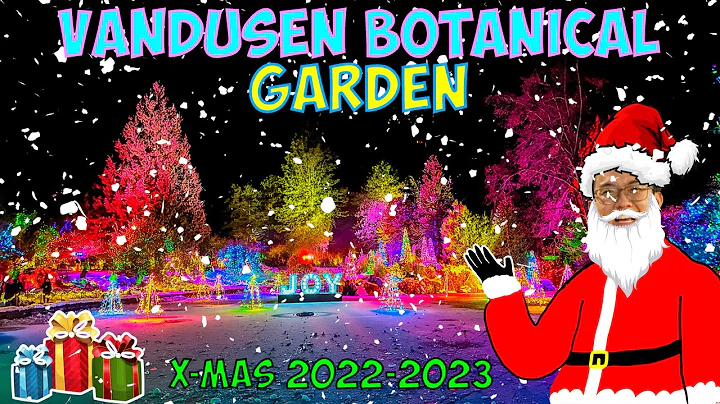 VanDusen Botanical Garden-- FULL TOUR | Christmas ...
