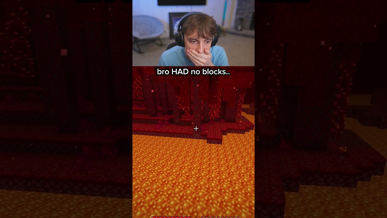 bro had NO BLOCKS...