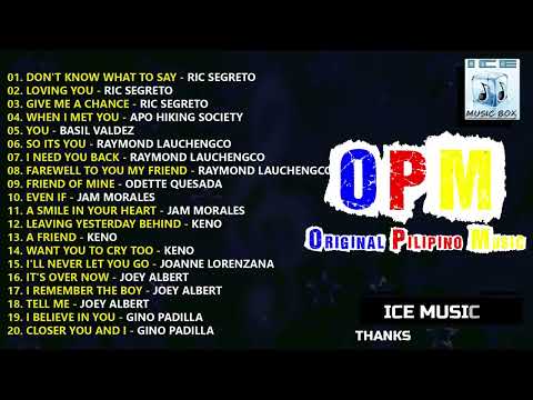 OPM 80s   OLDIES BUT GOODIES   Ric Segreto, Basil Valdez, Gino Padilla, Jam Morale & Joey Albert