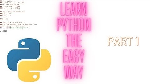 Stop learning Python, Learn Python the Easy Way