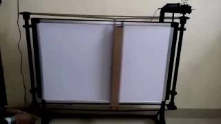 Automatic Motorized White Board Cleaner