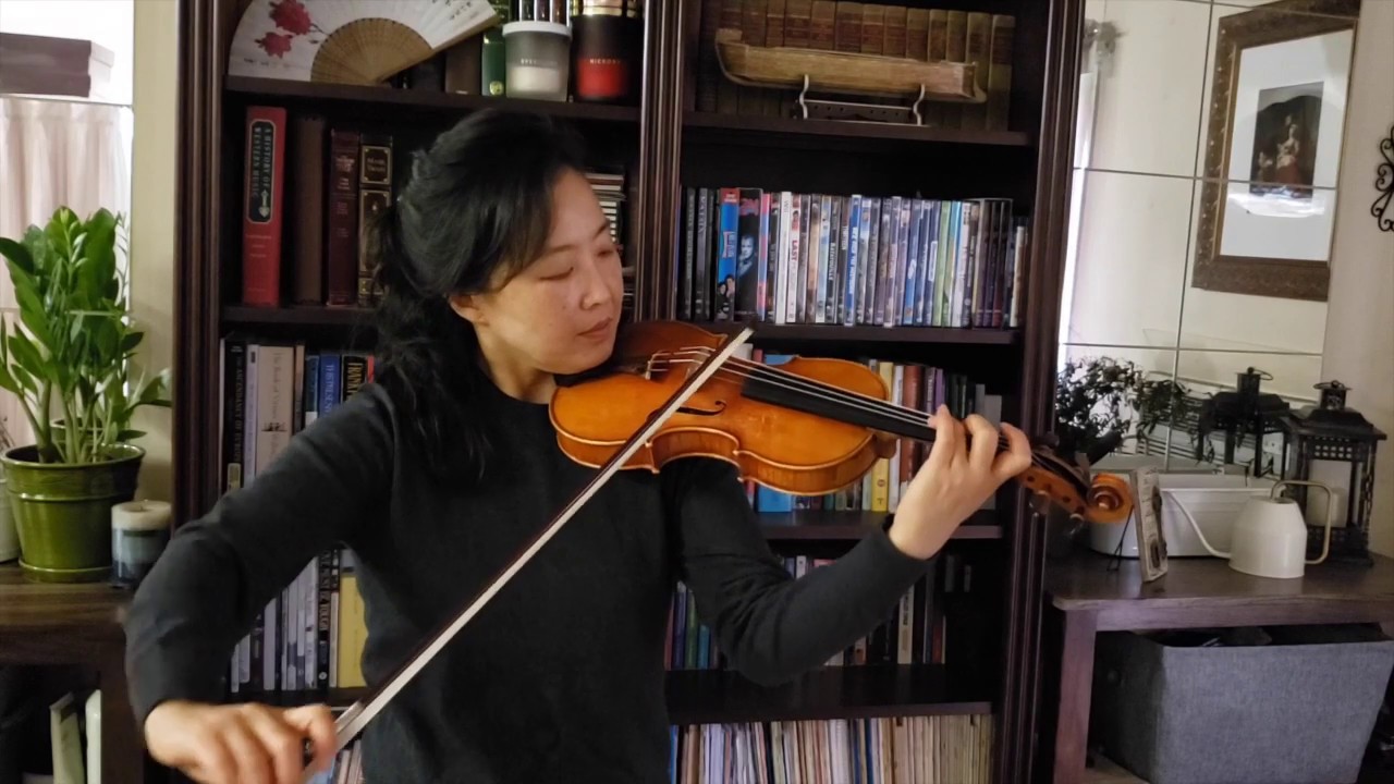 C Scale 2 Octaves for Violin - Play Along and Mini Tutorial - YouTube