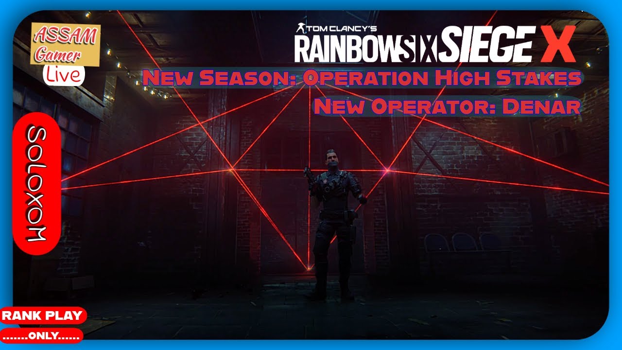 🔴R6 X: Operation High Stakes 🌟 | New Operator Denari Live! - YouTube