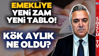 En Düşük Emekli Maaşı ve Kök Maaşta Yeni Tablo! Özgür Erdursun 2. Ek Zammı Hesapladı!