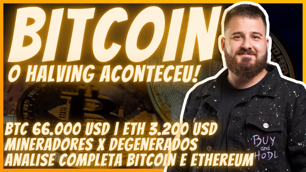O HALVING DO BITCOIN ACONTECEU! E AGORA O QUE VEM? 🚨