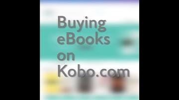 Buying eBooks on kobo com