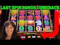 Last spin bonus on buffalo link slot  las vegas slots  cosmopolitan casino  las vegas 2024