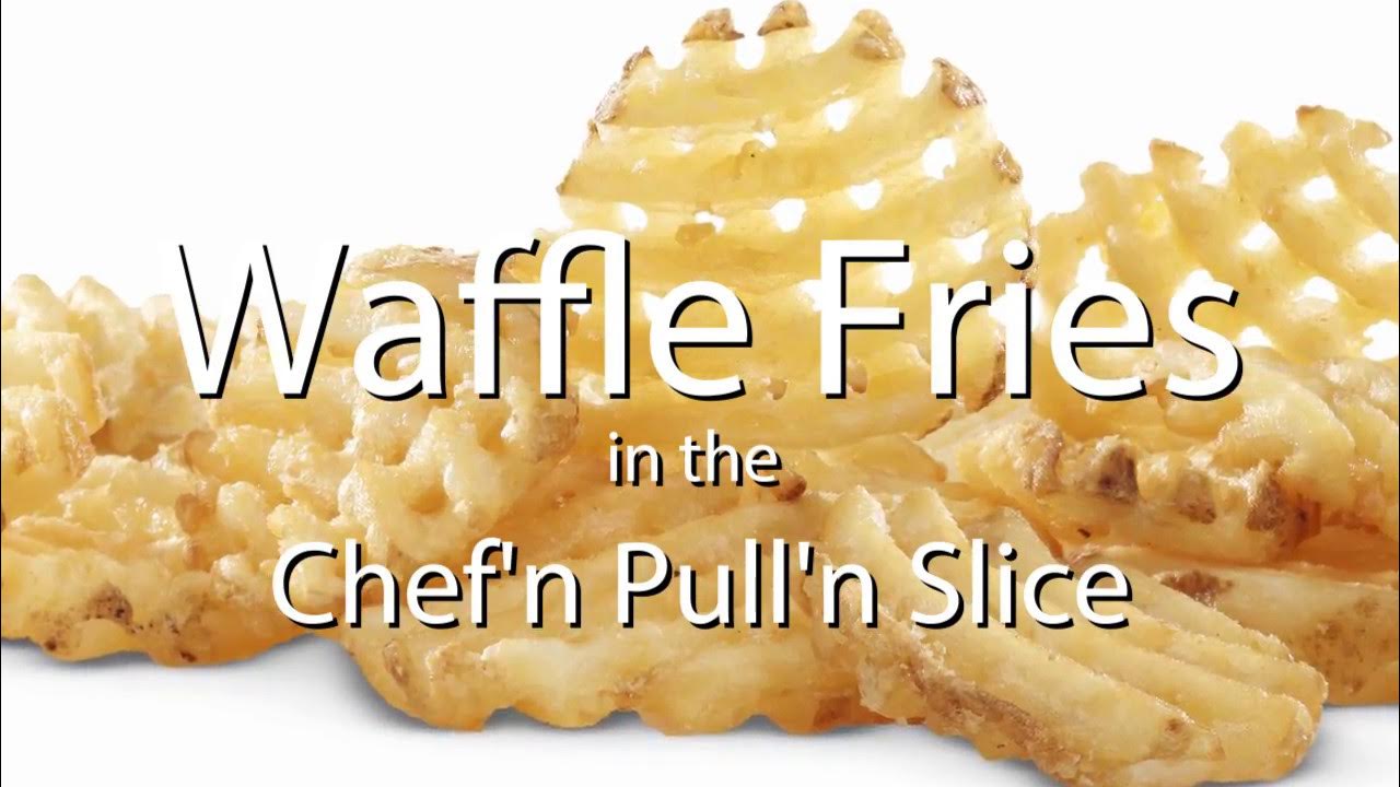 How to make waffle fries YouTube