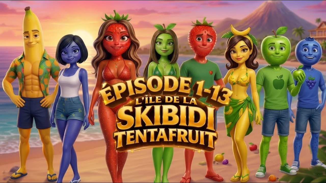 ÎLE DE LA SKIBIDI TENTA FRUIT - ÉPISODES 1 À 13 COMPLETS - YouTube