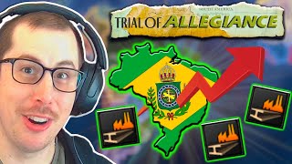 HOI4 Trial of Allegiance Brazil But I'm A Greedy Civ Boy