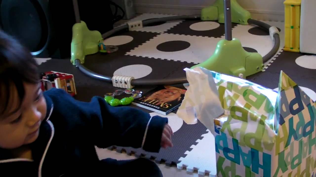 Hanukkah present opening HD