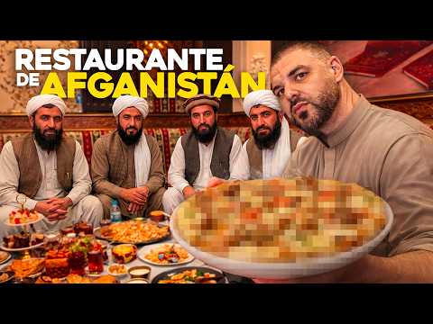 Probé los RESTAURANTES MÁS CAROS de AFGANISTÁN 🇦🇫 *Controlada por los Talibanes *