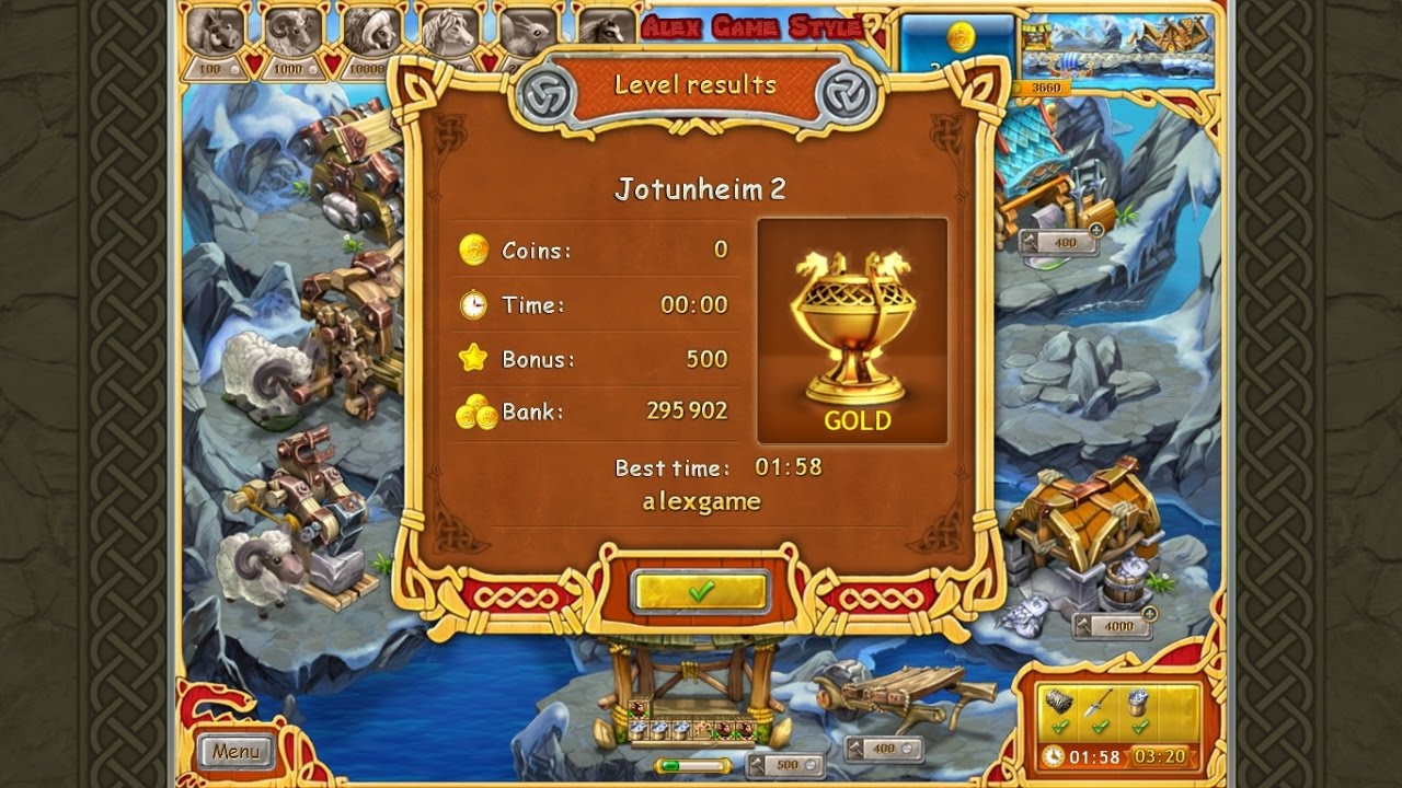 Farm Frenzy Viking Heroes Adventure Jotunheim 2 GOLD Веселая ферма Викинги Сюжетная Йотунхейм 2